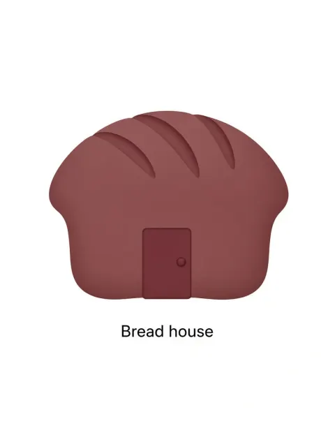 Vector Graphic image example: Minimalist Bread House Bakery Brand Logo
