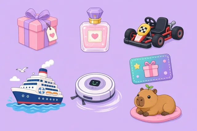 Icon Set image example: Flat Vector Cartoon Icon Set Design