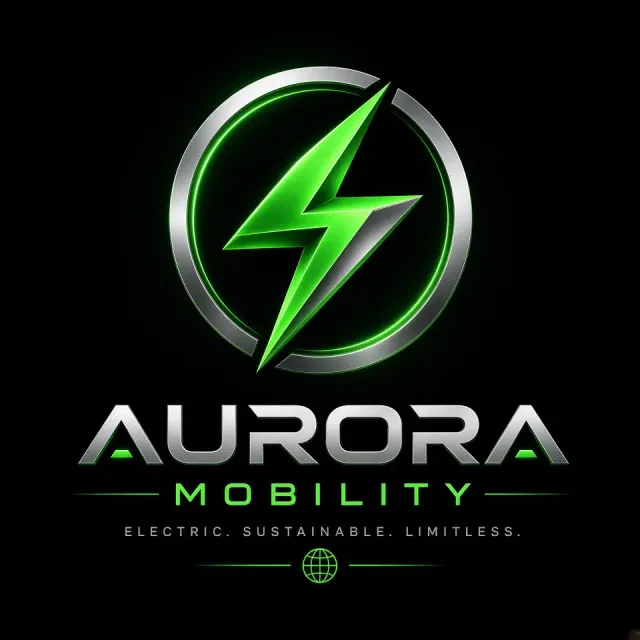 Vehicle image example: Aurora Mobility Electric Vehicle Brand Logo