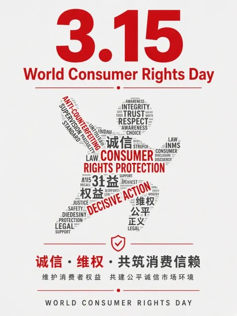 Word Cloud image example: Minimalist Word Cloud Silhouette Consumer Rights Poster