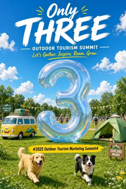 Vibrant image example: Outdoor Summit Inflatable Number Countdown Poster