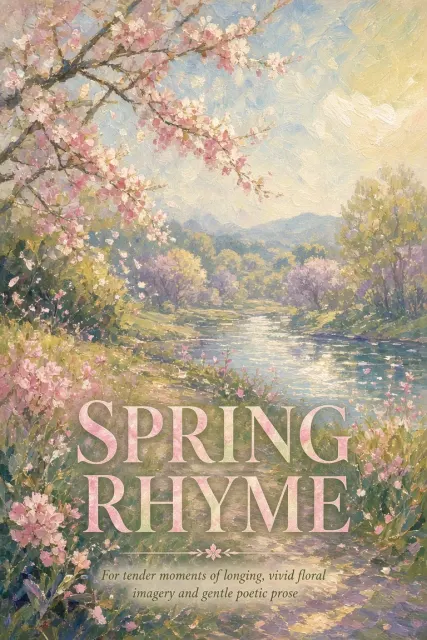 Impressionist Watercolor Spring Rhyme Cinematic Poster