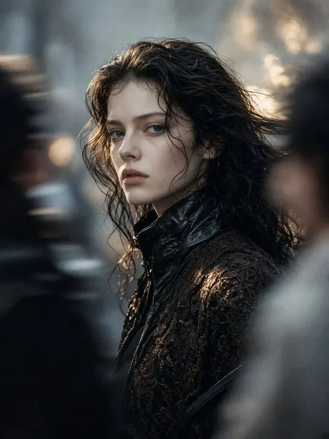 soft light image example: Cinematic Moody Narrative Portrait Photography