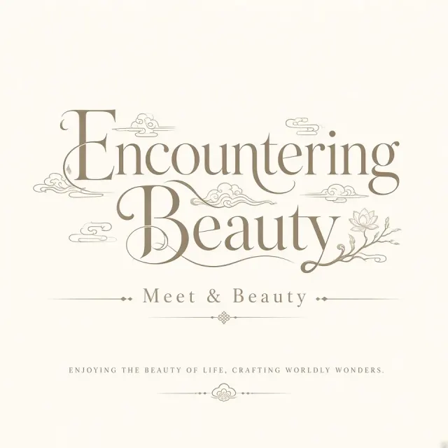 Song Dynasty Aesthetic image example: Minimalist Song Dynasty Aesthetic Typography Design