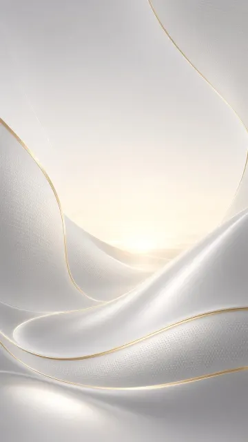 Warm Light image example: Minimalist Silver and Gold Metallic Tech Background
