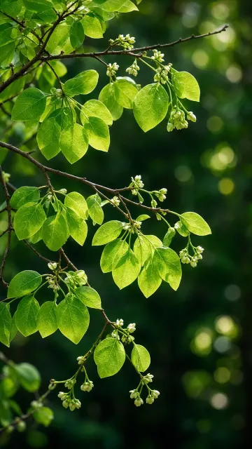 Luminous Glow image example: Spring Forest Foliage Nature Photography
