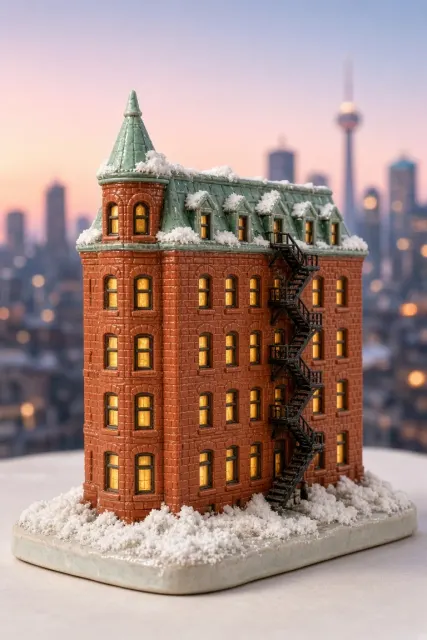 Gooderham Building Ceramic Miniature Photography