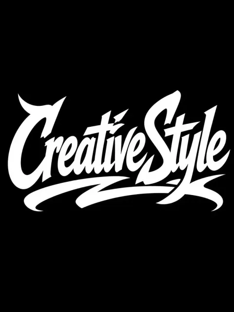 Dynamic Curves image example: Bold Street Graffiti Typographic Poster