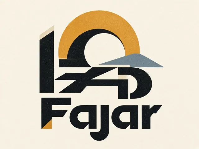 Mid-Century Modern Geometric Monogram Logo