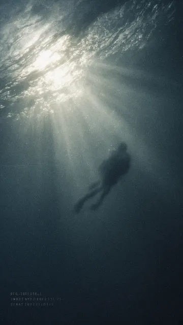 Abstract Realism image example: Atmospheric Deep-Sea Diver Mirage