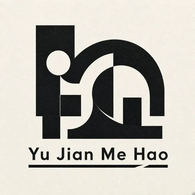 Mid-Century Modern Geometric Brand Identity