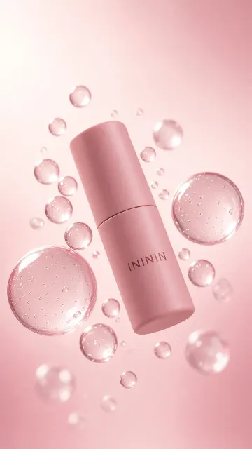 Pastel image example: Hydrating Lip Balm 3D Product Poster