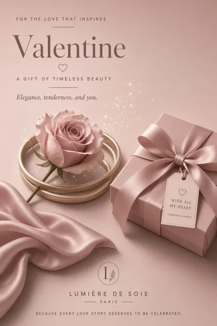 Luxury image example: Morandi Pink Luxury Valentine's Gift Poster