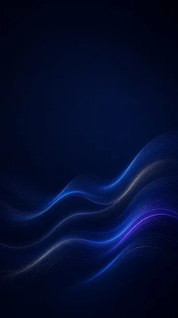 Abstract Waves image example: Deep Blue Gradient Ripple Event Backdrop