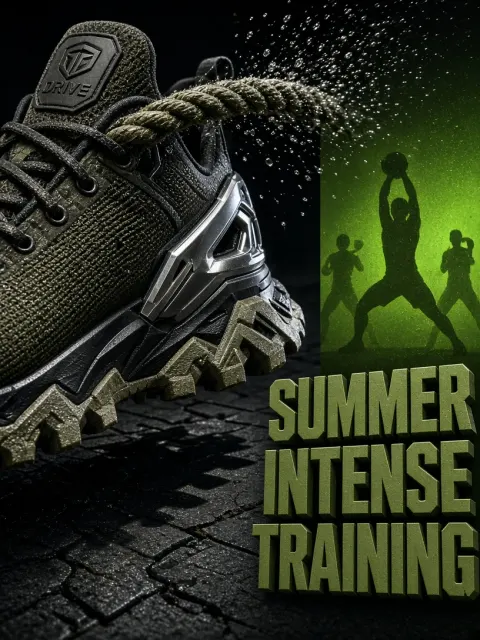 Product Close-Up image example: CrossFit Training Shoe Side Profile Poster