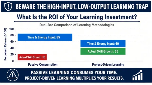 Corporate image example: Business Learning ROI Comparison Bar Chart