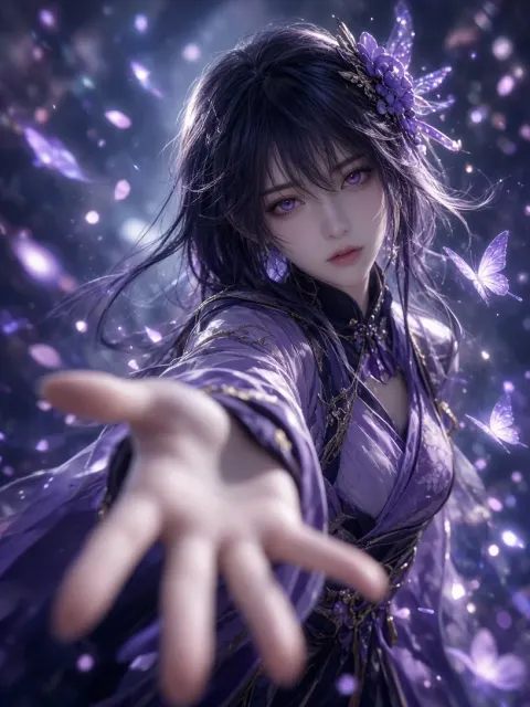 Cosplay image example: Surreal Cinematic Anime Cosplay Photo
