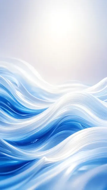 Blue Wave Tech Background with Diffuse Gradient