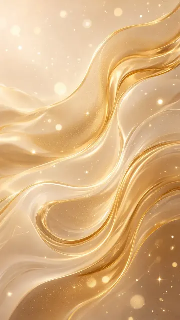 Liquid Glass Flowing Waves Phone Wallpaper
