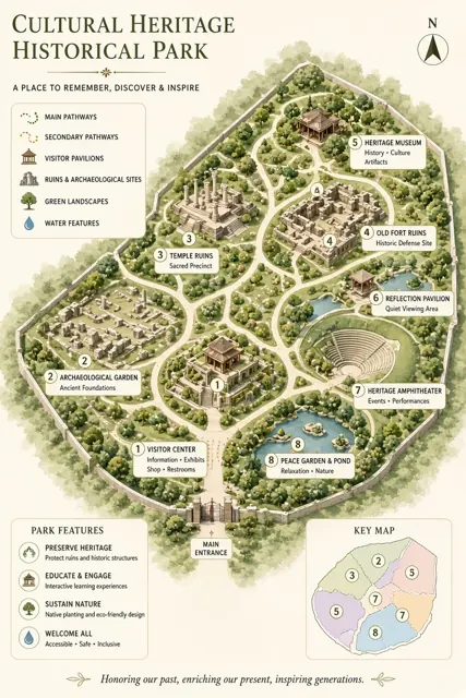 Animals image example: Miniature Diorama Heritage Cultural Park Master Plan