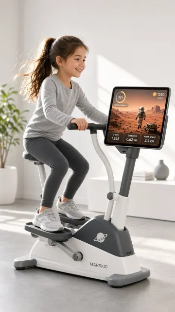 Interactive Smart Elliptical Workout for Children
