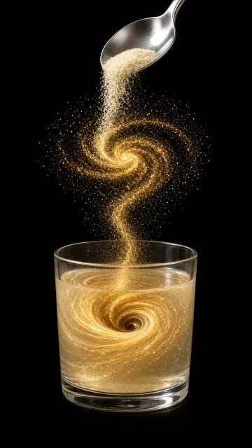 Cosmic Milk Powder Swirl Commercial Shot