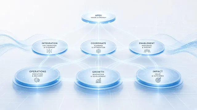 Soft Gradient image example: Futuristic Hierarchical Disc Network Background