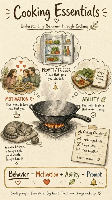 Fogg Behavior Model Cooking Card