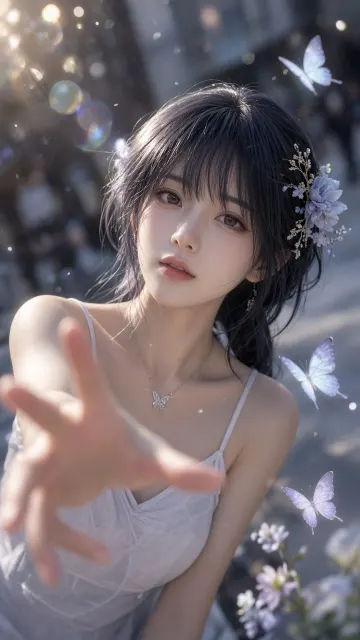 Motion Blur image example: Cinematic Anime Cosplay Portrait Snapshot