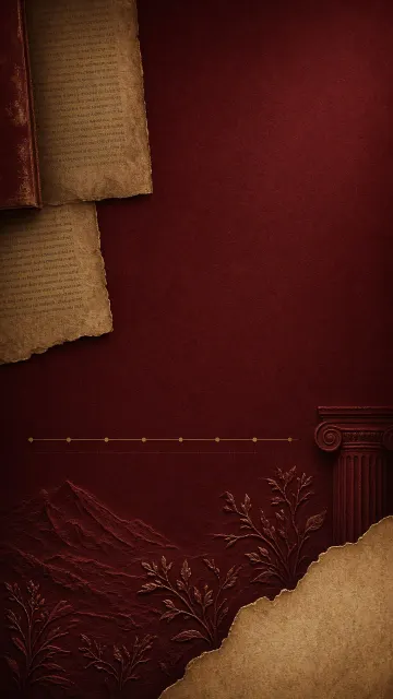 Solemn Red Historical Commemorative Poster