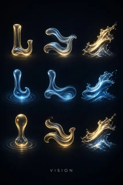 Icon Design image example: LJ Fluid Energy State Icon Design