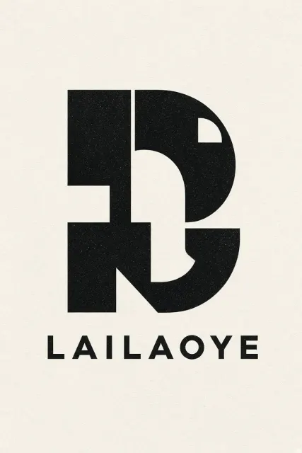 Branding image example: Retro Geometric Monogram Brand Logo Design