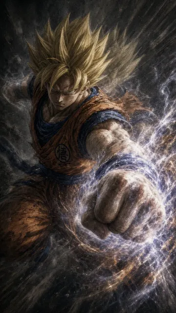Martial Arts image example: Kinetic Martial Arts Fighter Energy Blast