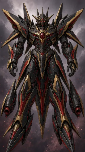 Hardcore Sci-Fi Flight Mecha Concept