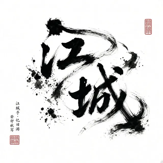 Ink Wash image example: River City Wild Cursive Typography