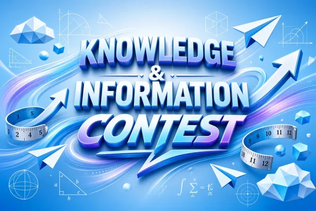 Vibrant Motion image example: 3D Dynamic Academic Contest Typography