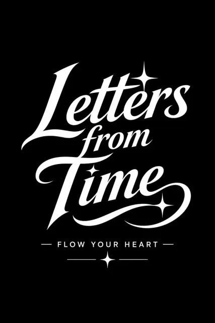 Logo Identity image example: Letters from Time Trendy Typography Design