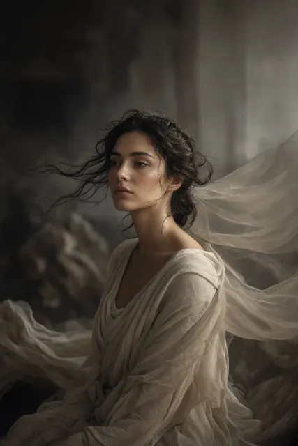 Cinemagraph image example: Live Motion Cinemagraph Character Portrait Poster