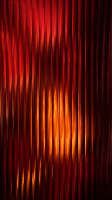 Fluted Glass Warm Gradient Background