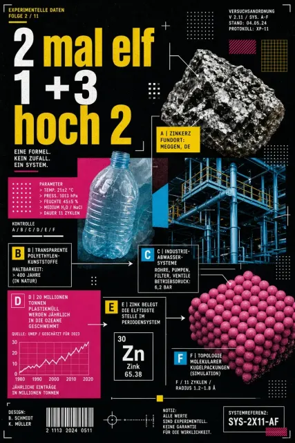 Top Down image example: German Avant-Garde Infographic Collage Poster