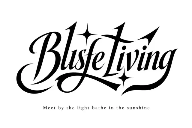 Symmetrical Centered image example: Better Business Life and Being Creative Typography Design