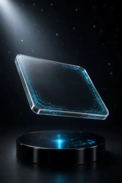 Zero-Gravity Transparent OLED Device Showcase