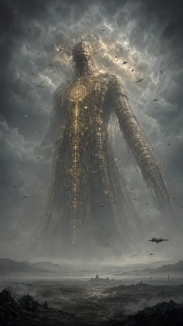 Mythic Colossus Concept Art Illustration