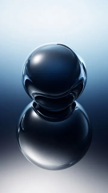 Minimalist Liquid Curved Tech Wallpaper
