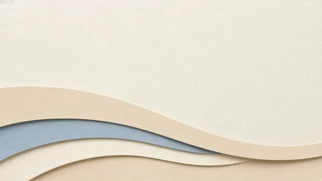 Layered paper horizon
