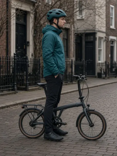 Fashion & lifestyle image example: Everyday urban cycling