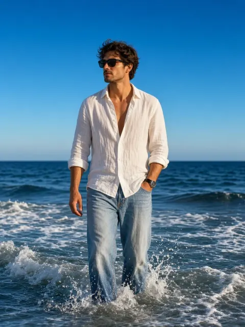 Timeless Linen Style Against the Tide
