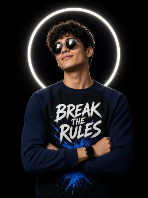 Boy Neon Ring Light Profile