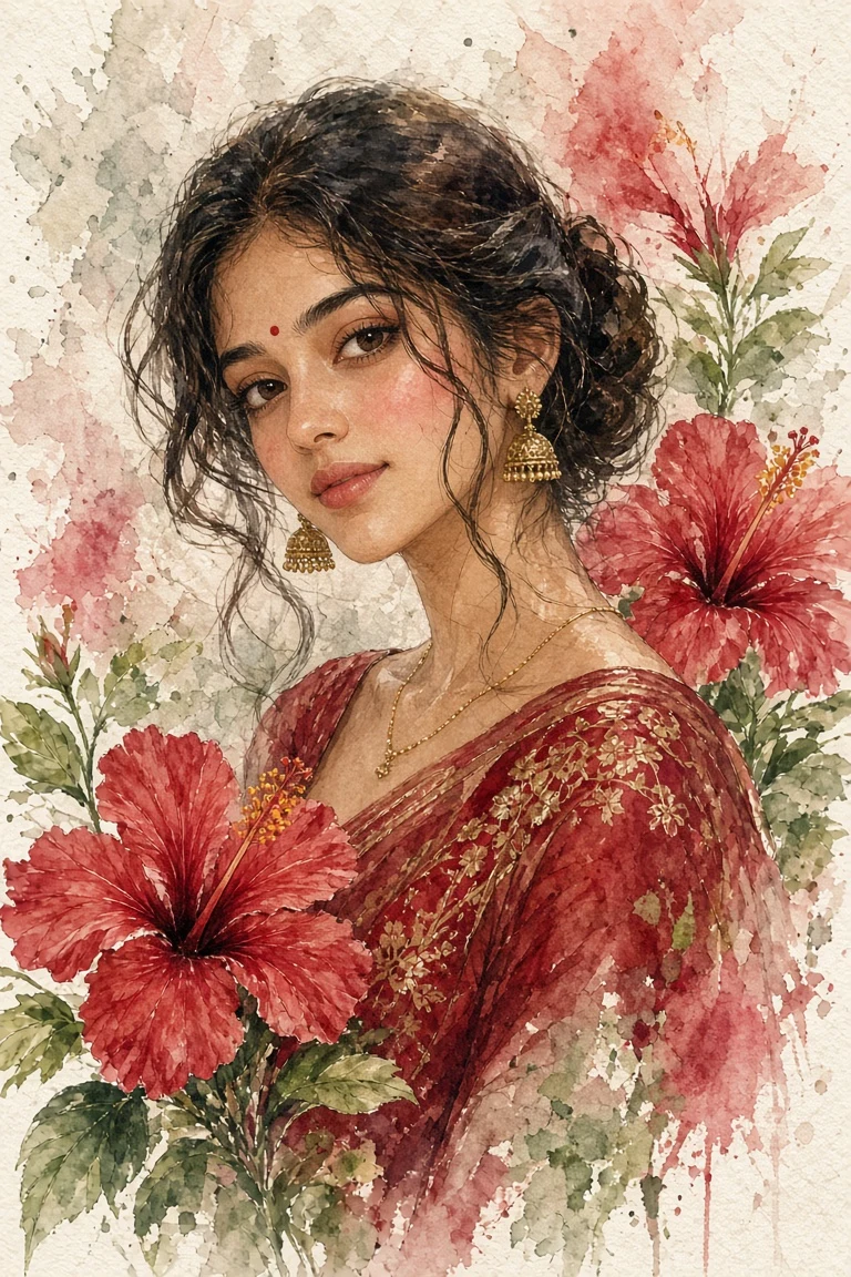 The Hibiscus Portrait