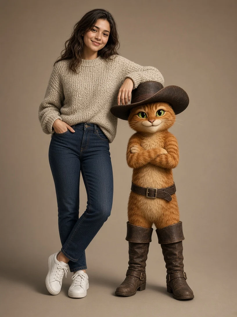 Weekend vibes with Puss in Boots